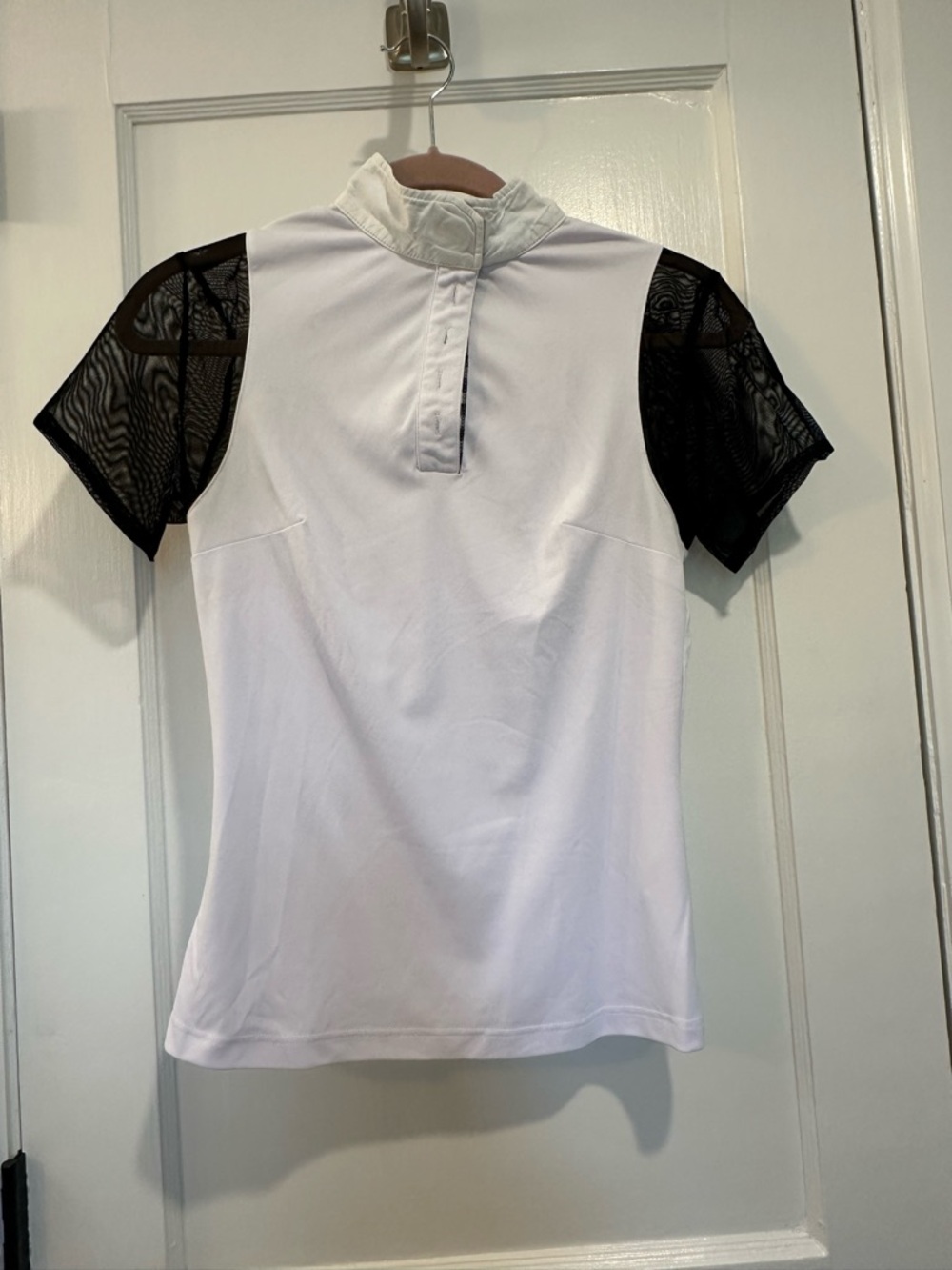 Le Fash White with Black Paulo Alto Show Shirt